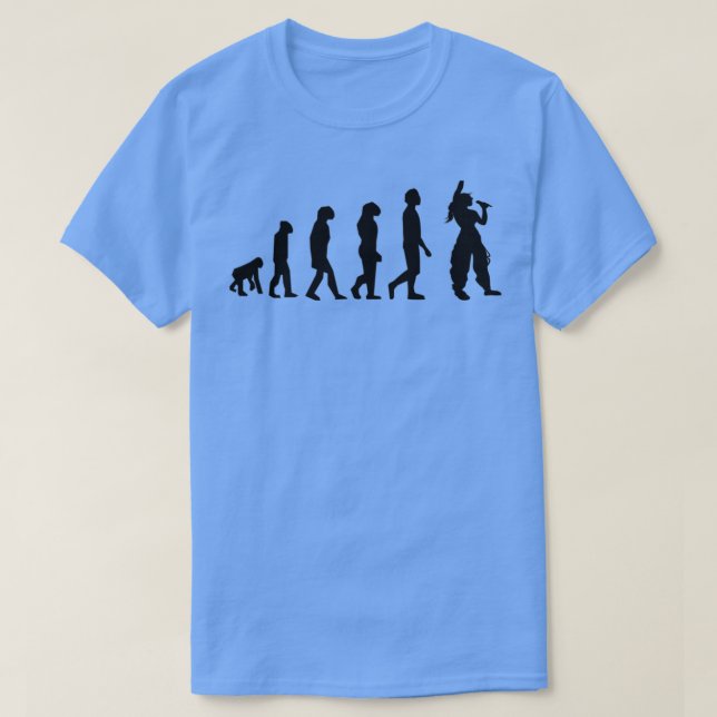 Evolution der Musik (2) T-Shirt (Design vorne)