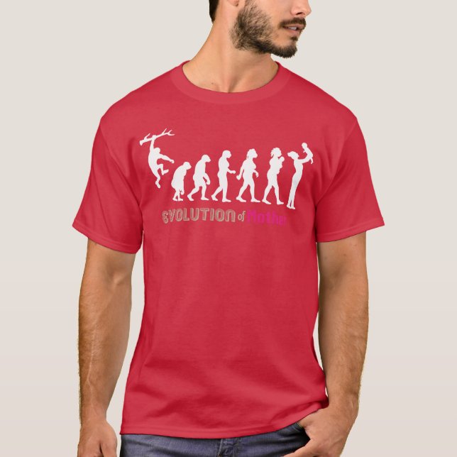 Evolution der Mutter T-Shirt (Vorderseite)