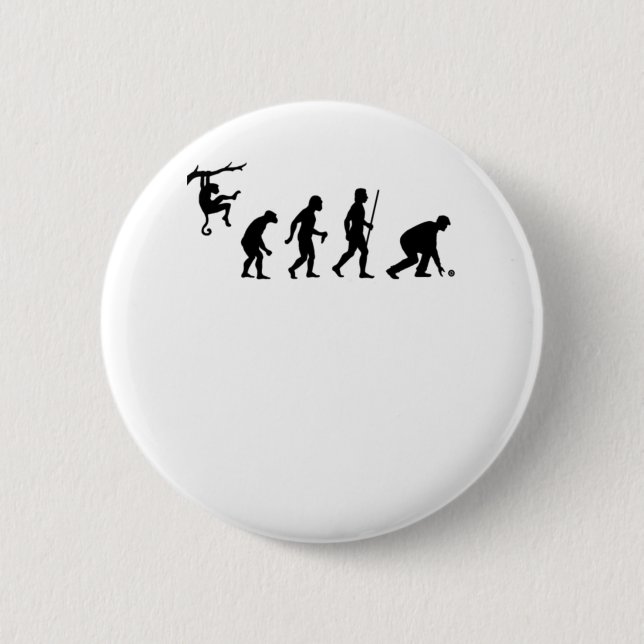 Evolution der Rasenschüsseln Button (Vorderseite)