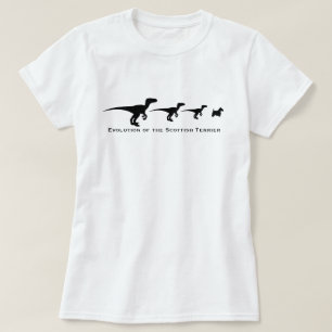 Evolution der schottischen Terrier T-Shirt