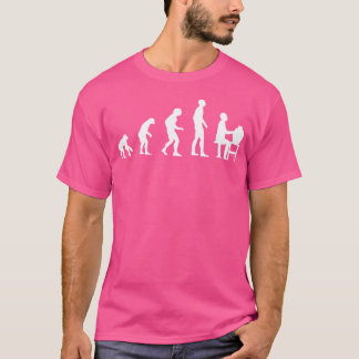 Evolution der Töpferei Funny Keramik Artist T-Shirt