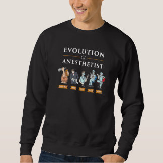 Evolution des Anästhesisten Sweatshirt