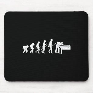 Evolution des Billardspiels - Schwimmbadballsport Mousepad