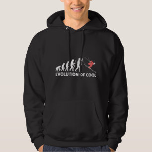Evolution des coolen lustigen Skidesigns Hoodie