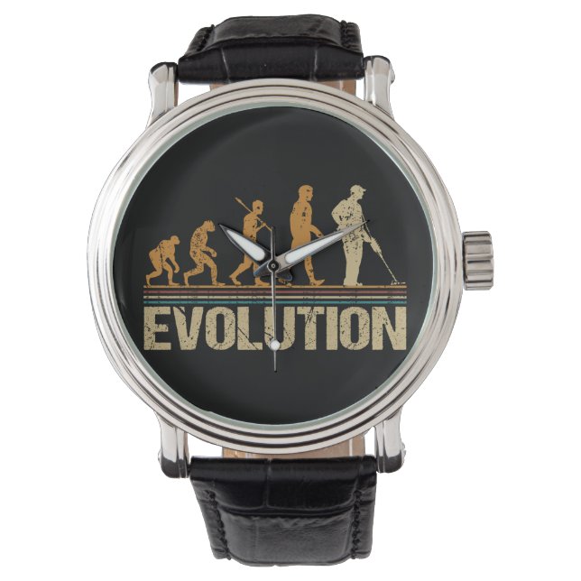 Evolution des Detektors für Metalldetektoren Vinta Armbanduhr (Vorderseite)