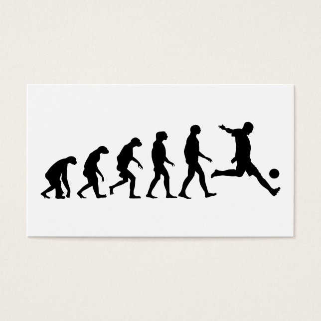 Evolution des Fußballs (Vorderseite)