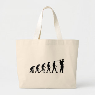Evolution des Golfs Jumbo Stoffbeutel