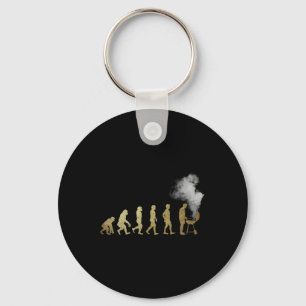 Evolution des Grillmeisters - Grillgeschenke - ich Schlüsselanhänger