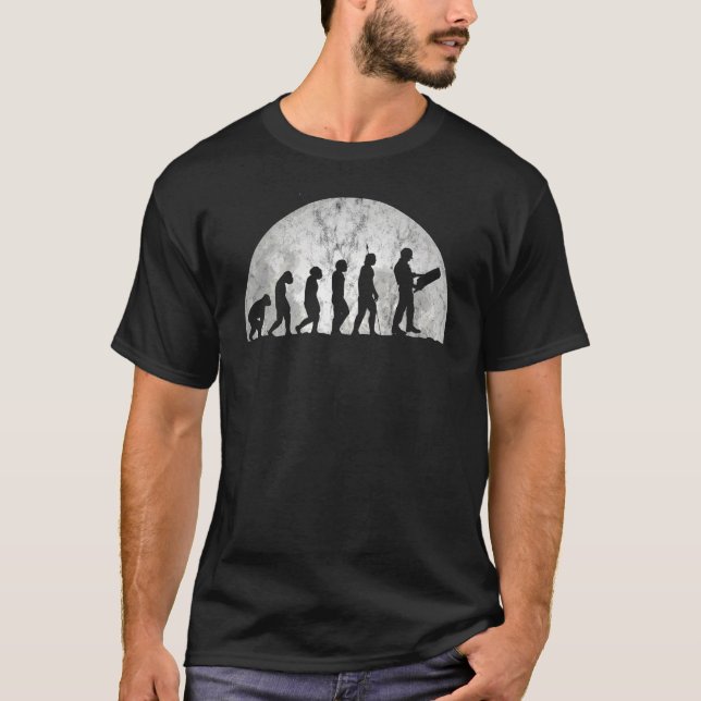 Evolution des Ingenieurs und Evo-Evolution von Per T-Shirt (Vorderseite)