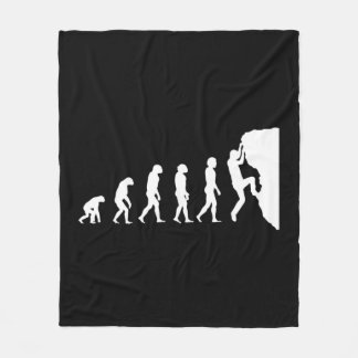 Evolution des Kletterns Fleecedecke