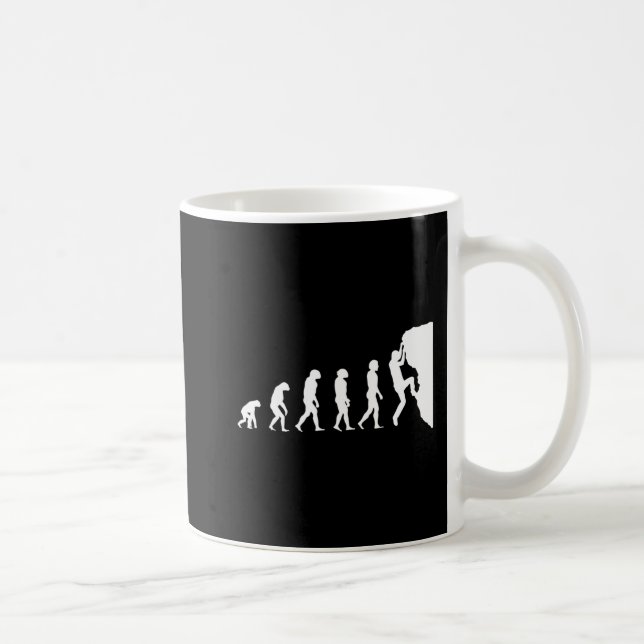 Evolution des Kletterns Kaffeetasse (Rechts)