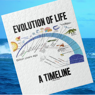 Evolution des Lebens ein Timeline (Biologie) Puzzle