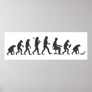 Evolution des Mann-Laptops Poster