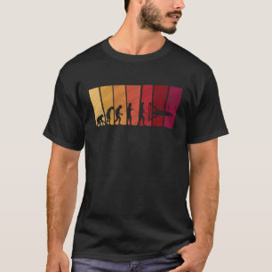 Evolution des Mannes Calisthenics Retro Vintag Str T-Shirt