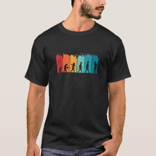 Evolution des Mannes Fliegenfischen Forellenfische T-Shirt