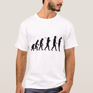 Evolution des Mannes simsen T - Shirt