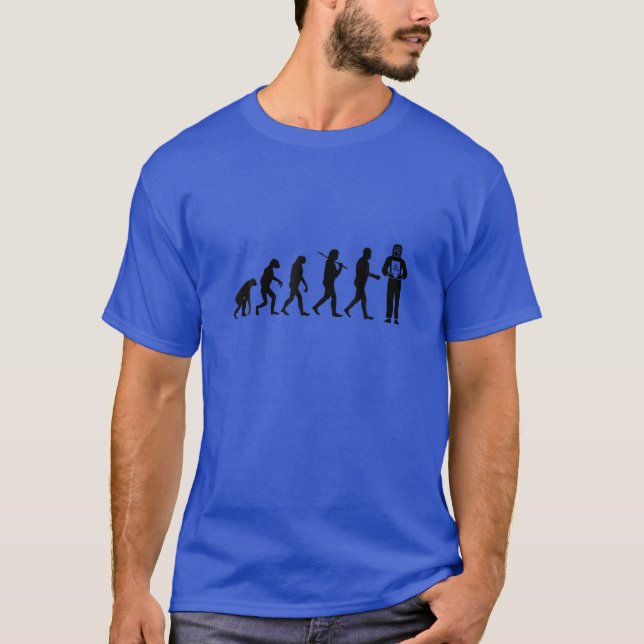 Evolution des Menschen - Remo für gefährliche Stof T-Shirt (Vorderseite)