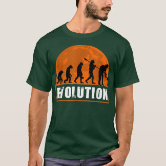 Evolution des menschlichen Bauern Funny Bauer Evol T-Shirt