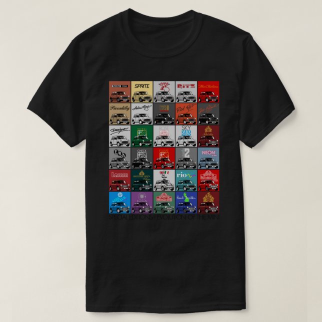 Evolution des Mini - Sonderauflagen T-Shirt (Design vorne)