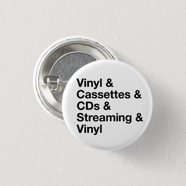 Evolution des Musik-Buttons Button (Vorne & Hinten)