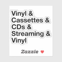 Evolution des Musik-Stickers