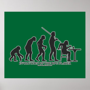 Evolution des RPG-Spielers Poster