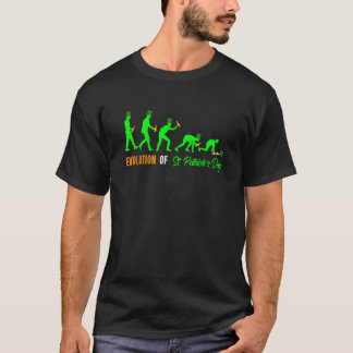 Evolution des St. Patrick's Day Schabernacks Klee  T-Shirt