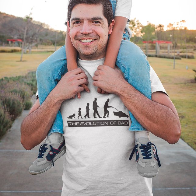 Evolution des T - Shirt Vater (Von Creator hochgeladen)