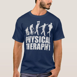 Evolution des Therapeuten für Physikalische Thera T-Shirt