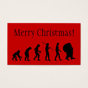 Evolution des Weihnachtsmannes