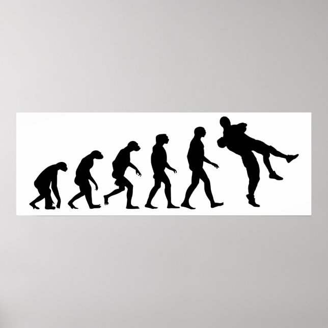 Evolution des Wrestlings Poster (Vorne)