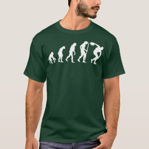 Evolution Discobolus Diskuswerfer T-Shirt