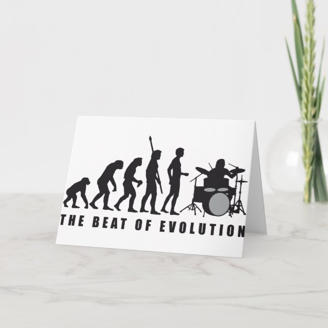 evolution drummer karte (Vorderseite)