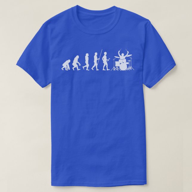 Evolution Drummer T-Shirt (Design vorne)
