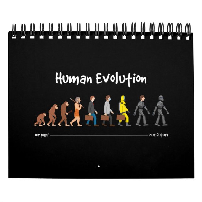 Evolution - eine Roboterzukunft Kalender (Titelbild)