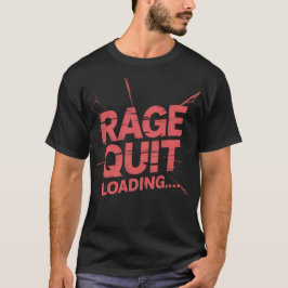 Evolution eines Gamers & Rage Quit - Doppelseitige T-Shirt