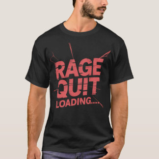 Evolution eines Gamers & Rage Quit - Doppelseitige T-Shirt