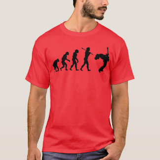EVOLUTION EINES GITARSPIELERS T-Shirt