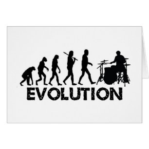 Evolution eines Schlagzeugers