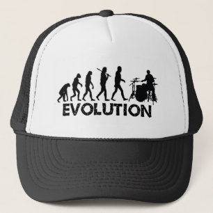 Evolution eines Schlagzeugers Truckerkappe