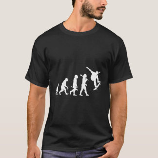 Evolution eines Skateboarder-Kickflip Gi T-Shirt