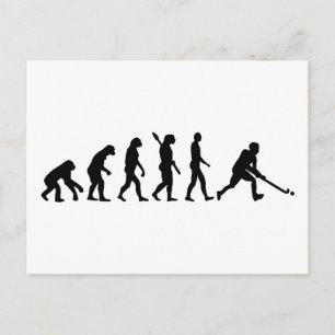 Evolution Field Hockey Postkarte
