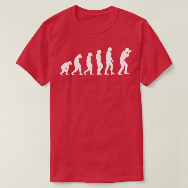 Evolution Fotograf 1 T-Shirt (Design vorne)