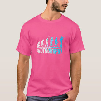 Evolution Fotograf Evolution Foto T-Shirt