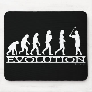 Evolution - Frau - Golf Mousepad