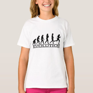 Evolution - Frauen laufen T-Shirt