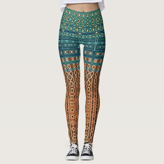 Evolution Frauen Leggings (Vorderseite)
