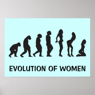Evolution Funny Poster