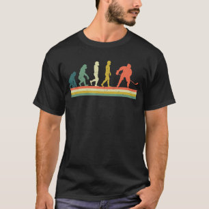 Evolution für den Eishockeyspieler T-Shirt