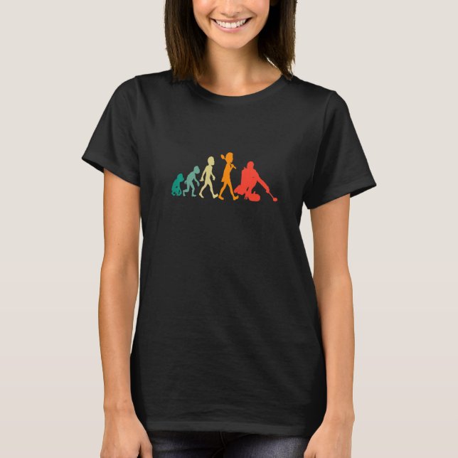 Evolution für Männer Frauen Kinder spielen T-Shirt (Vorderseite)